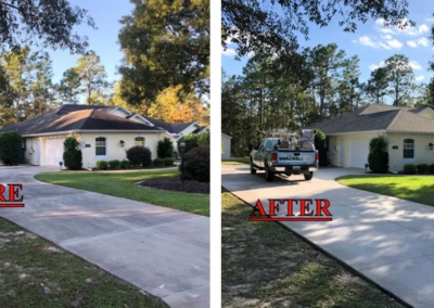 Driveway Pressure Washing